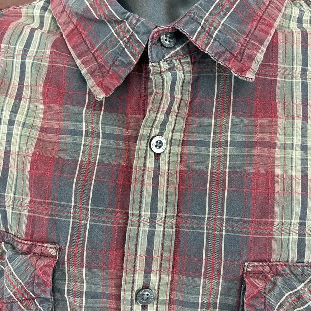 The North Face‎ Shirt Mens XL Checkered Button Up